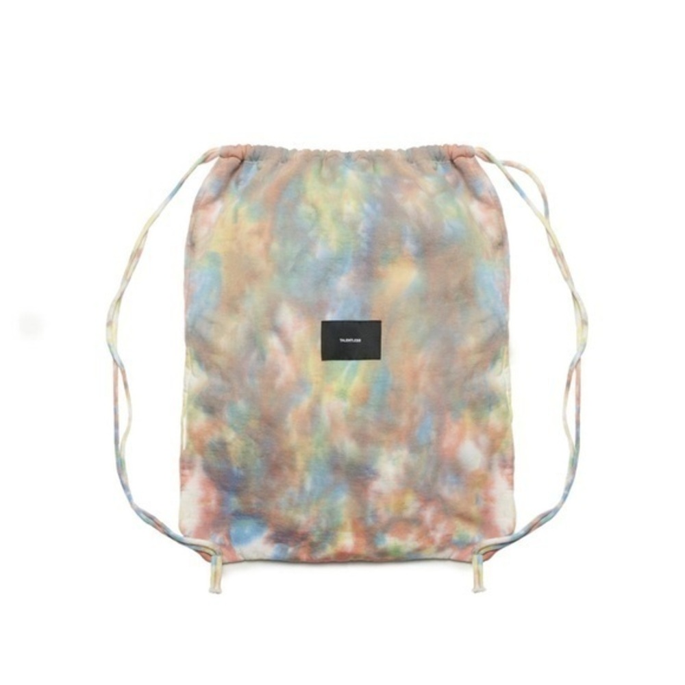 Talentless Cinch Bag Multi Color Tie Dye Bag Unisex